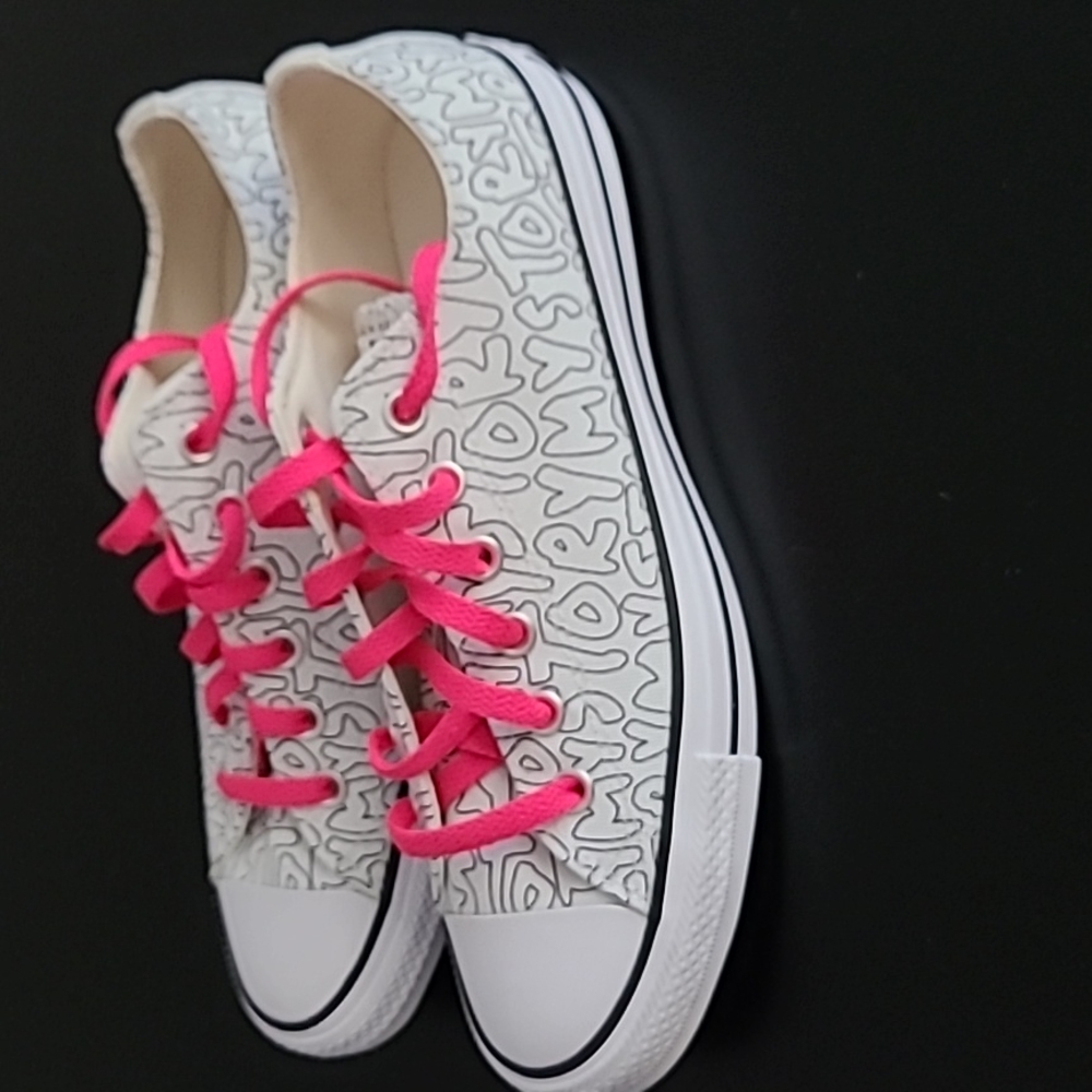 New! Converse All Star MY STORY sneakers  W 9.5/M 7.5